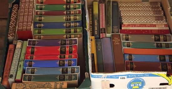 TROLLOPE, Works, Folio Society, slip cases and other vols (two boxes)